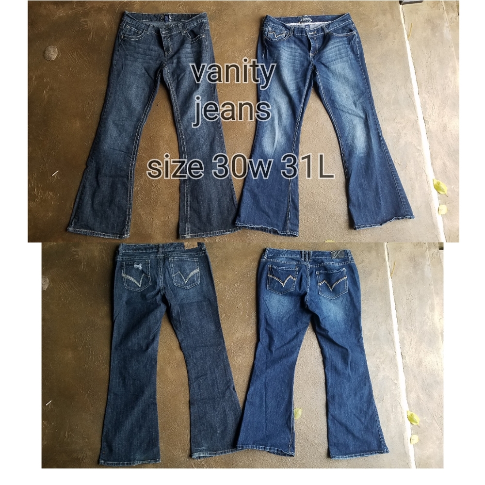 Vanity jeans. Both pairs for $30